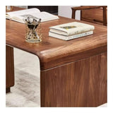 zhongxlla Standing Desk, Modern Office Executive Desk with 3 Drawers