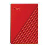 WD 2TB My Passport Portable External Hard Drive, Red - with Automatic Backup
