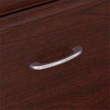 Bush Home Cabot 2 Drawer Lateral File Cabinet in Harvest Cherry, Home Office Chest for Letter
