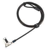 Slim N17 2.0 Combination Laptop Lock for Wedge-Shaped Slot Dell Laptops