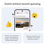 Unlocked Android Smartphone - Gemini AI Assistant, Triple Rear Camera System, Fast-Charging 24+ Hour Battery