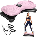 Silent Waist Twist Machine, Anti-Slip Twister Exercise Board with Stable Base, Waist Twisting Disc for Safe Ab Workout and Foot Massage