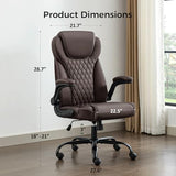 amseatec Office Chair, Executive PU Leather Chair, Ergonomic Computer Desk Chair