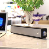3.5mm Aux Connection, USB Powered PC Speakers for Desktop Monitor, Laptop, Tablets
