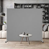 RANTILA Single Large Panel Room Divider, Privacy Screen for Office, Partition Separators