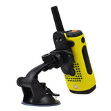 UAYESOK Handheld Radio Car Mount, Stable Walkie-talkie Vehicle Holder (Vacuum Suction Cup, Windshield Dashboard Mounting) For Ham HT, Speaker Mic, Scanner