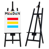 Easel for Painting: A Frame Wood Easel for Adults Artists Display Sign- Holds