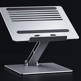 Laptop Stand Riser Height Adjustable Aluminum Foldable Tablet Stand