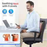 CuPiLo Back and Neck Massager, FSA Eligible HSA Store Massager for Pain Relief Deep Tissue, Heated Massage with Vibration, Massage Pillow for Neck, Back, Shoulder, Leg, Gifts for Women Men