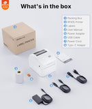 Wireless 4x6 Label Sticker Printer for Shipping Packages, Support Android, iPhone, Widely Used for Amazon, Ebay