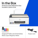 HP Smart Tank 5000 Wireless All-in-One Ink Tank Printer, Scanner
