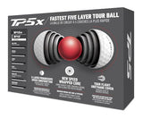 TaylorMade Golf 2024 Symbol TP5X Dollar GOLFBALLS ONE Dozen TaylorMade