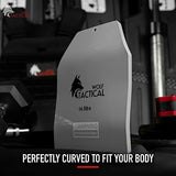Wolf Tactical Athletes Weight Vest Plates - Curved Ergonomic Fit for Strength Training