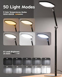 Led Desk Lamps for Home Office with Base, Video Conference Lighting for Zoom