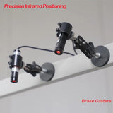16x24 Pneumatic Sliding Dual Platen Heat Press with Adjustable Infrared Positioning & Up-Sliding Function