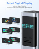 RayCue 15 in 1 Laptop Docking Station 3 Monitors, Triple 8K Display with 3 HDMI, 6 USB Ports, 5 Shortcut Button, Gigabit Ethernet