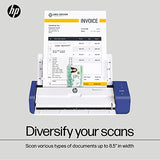 HP Compact Desktop Duplex USB Mobile Document & Photo Scanner with Auto-Feed Tray for Portable 2-Sided