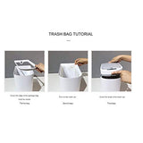 ASWRTYJO 7L Home Intelligent Trash Can Automatic Induction Electric Waste Bins