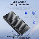 External Hard Drive, Up to 2100MB/s, USB 3.2 Gen 2 Portable SSD, External Solid State Drive for Mac