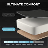 GTPLAYER Gaming Chair, Computer Chair with Footrest and Lumbar Support, Height Adjustable Game Chair (White)