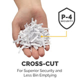 ‎Powershred 79Ci 16-Sheet 100% Jam-Proof Heavy Duty Crosscut Paper Shredder Machine for Office and Home, Black/Dark Silver 3227919 Fellowes