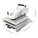 Professional Swing Away Digital T-Shirt Heat Press Sublimation Clamshell Base Smart Transfer Machine for T Shirts