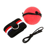 Alomejor Boxing Reflex Ball with Elastic Band for Punch MMA Speed Focus Training Adult Kids Exercise Practice Fitness Set(Red Headband) Alomejor