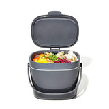 OXO Good Grips EASY-CLEAN COMPOST BIN - CHARCOAL - 1.75 GAL/6.62 L