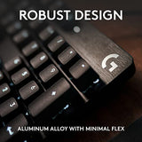 Logitech G413 SE Full-Size Mechanical Gaming Keyboard - Backlit Keyboard with Tactile Mechanical Switches