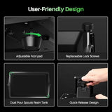 ELEGOO Mars 5 MSLA Resin 3D Printer, Resin Printer for Beginner with Auto-Leveling, Smart Mechanical Sensor, Overheat Protection, 6.6-inch 4K LCD Screen