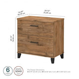 Letter and Legal-Size Document Storage for Home or Professional Office, Somerset Collection