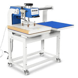 MechMaxx 20x24 Inch (50x60cm) Commercial Pneumatic Dual Platen Heat Press Auto Lift Sublimation Transfer Machine