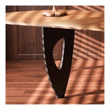 zhongxlla Standing Desk, Modern Ash Wood Executive Office Desk