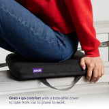 Purple Royal Seat Cushion - Seat Cushion for The Car Or Office Chair - Temperature Neutral Grid