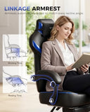 GTPLAYER Big and Tall Gaming Chair with Footrest, High Back Ergonomic Office Chair