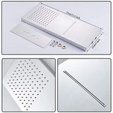 Thermostatic Bathroom Rain Waterfall Shower Faucets MD DC PRINT INC