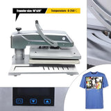 Professional Swing Away Digital T-Shirt Heat Press Sublimation Clamshell Base Smart Transfer Machine for T Shirts