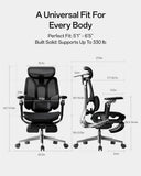 Hbada E3 Pro 2026 Edition Ergonomic Office Chair