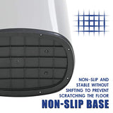 13 Gallon Trash Can with Lid | Automatic Touchless Garbage Can | Odor Control | Modern Oval Design | Easy to Clean