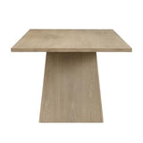 Christopher Knight Home Coadz 82 inch Wooden Dining Table, Modern Rectangular Kitchen Dinner Table for 6-8 People, Light Natural