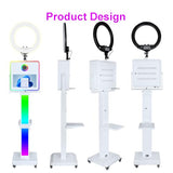 Photo Booth with Printer and Camera 15.6" Touch Screen Photobooth for Event
