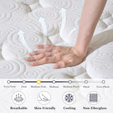 King Size Mattress 12 Inch, Luxury Hotel King Hybrid Mattress in a Box