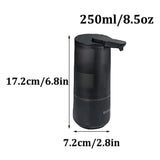 DAPERCI Automatic Soap Dispenser Touchless Hands Free Soap Pump with Infrared Sensor IPX6 Waterproof 8.5oz/250ml Kitchen Lotion Bottle