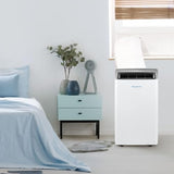 Keystone 14,000 BTU ASHRAE/12,000 BTU DOE Portable Inverter Air Conditioner with Quiet, High Efficiency Operation and Remote, AC Unit for Apartment, Living Room, Medium Rooms up to 550-Sq. Ft.
