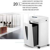 Minute Heavy-Duty Micro-Cut Paper Shredder, High-Security with CD/Credit Cards, 8-Sheet Shredding Capacity