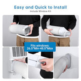 14,000 BTU Portable Air Conditioner, Cools up to 700 Sq. Ft. 3-in-1 Portable AC w/Fan & Dehumidifier w/Remote Control, 24-Hour Timer, 3-Speed Air/Nightlight