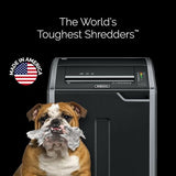 Fellowes Powershred 485i 100% Jam Proof Commercial Grade 38-Sheet Strip-Cut Paper Shredder