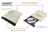 OSGEAR Internal Thick 12.7mm SATA 8X DVDRW CD DVD RW ROM Burner Writer Laptop Replacement PC Mac Tray Loading Drive for Asus Acer HP Dell Lenovo Samsung Sony