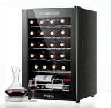 BODEGA COOLER 24 Bottle Wine Cooler, 2.5 Cu.Ft Mini Fridge with Lock