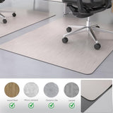 Office Chair Mat for Hardwood Floor, 35" x 48" Desk Computer Chair Mat for Hard Wood and Tile Floor, Large Anti-Slip Hard Floor